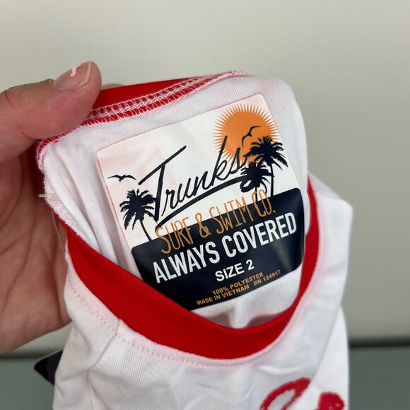 Trunks Surf & Swim Co Rash Guard 2T NWT - Picture 3 of 8